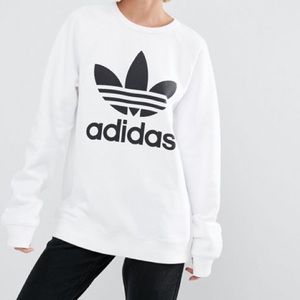 Oversized Adidas Originals Sweatshirt